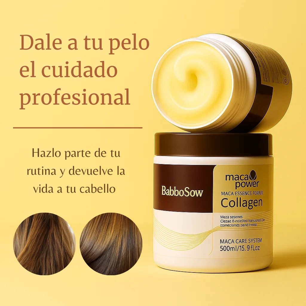 Mascarilla Capilar Babbosow - Reparación Profunda