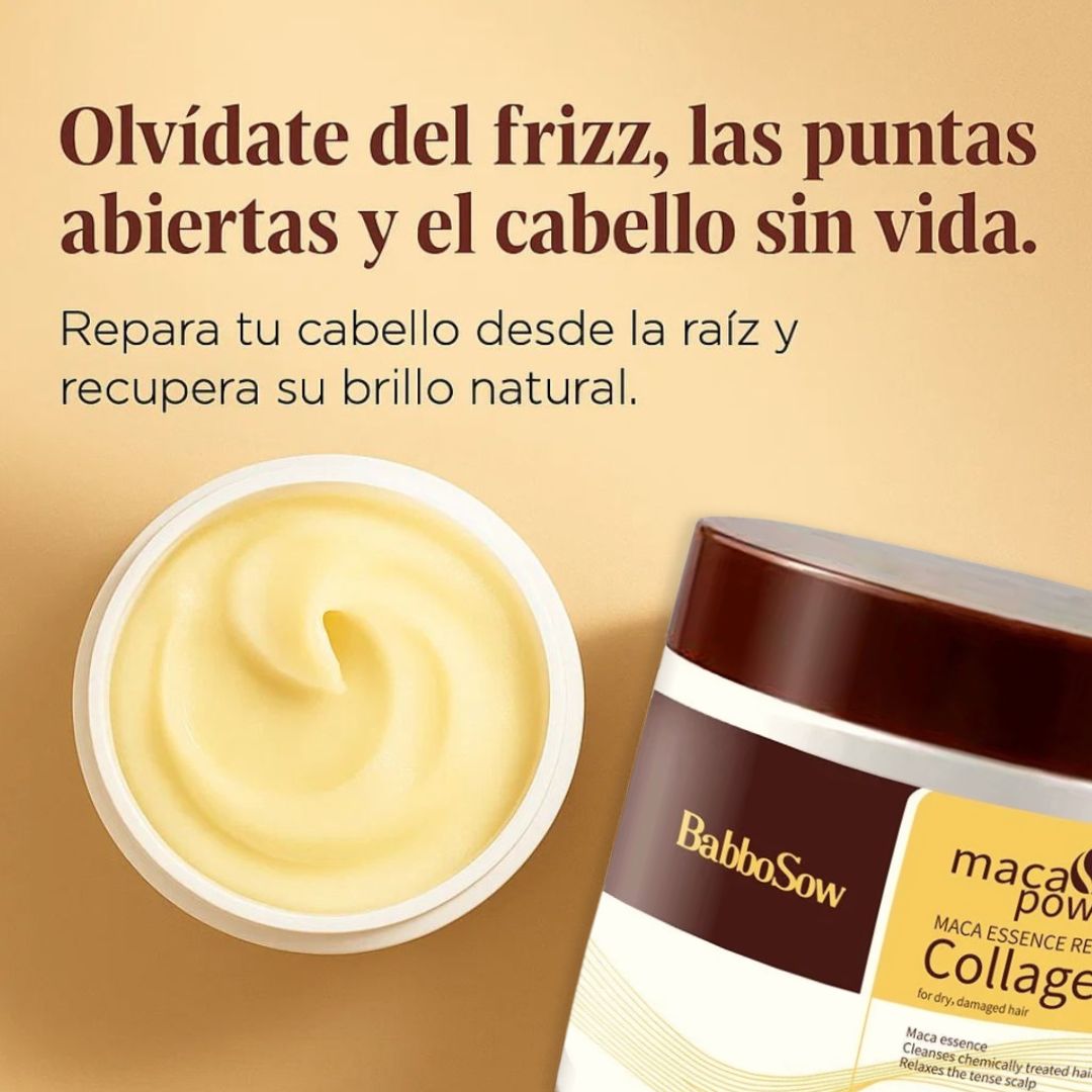 Mascarilla Capilar Babbosow - Reparación Profunda
